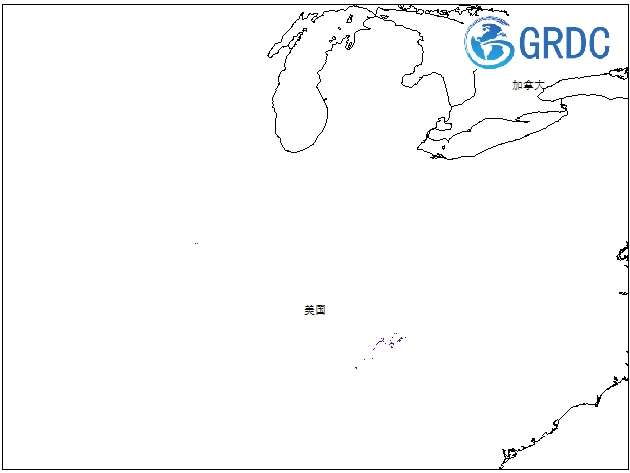 倾斜地线（USACE IENC）